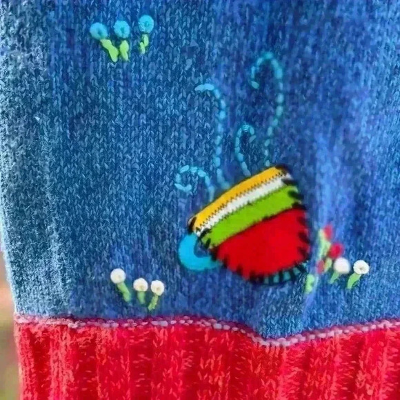 Vintage Susan Bristol sweater vest. Teapots. Whimsy. Quirky. Ugly sweater - Picture 6 of 13